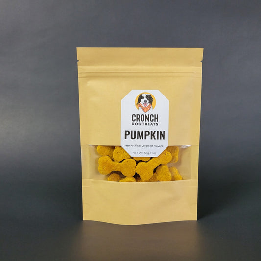 All Natural Oven Baked Pumpkin Dog Treats