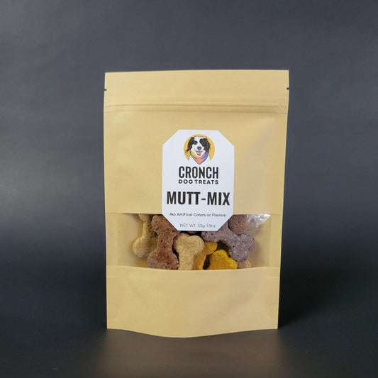 All Natural Oven Baked Mutt Mix Dog Treats