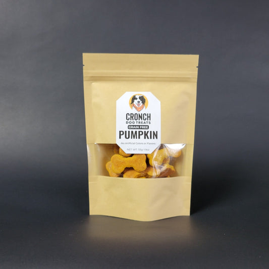 All Natural Grain Free Oven Baked Pumpkin Dog Treats